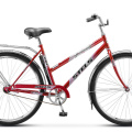 Велосипед STELS NAVIGATOR-300 28" Lady Z010*LU070378 Красный/рама-20", колесо-28"+корзина
